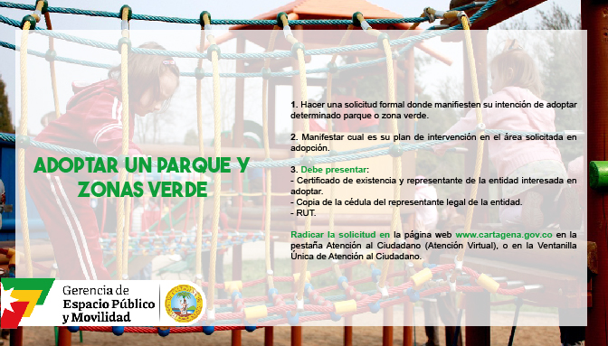 Trámite para adopción de un parque