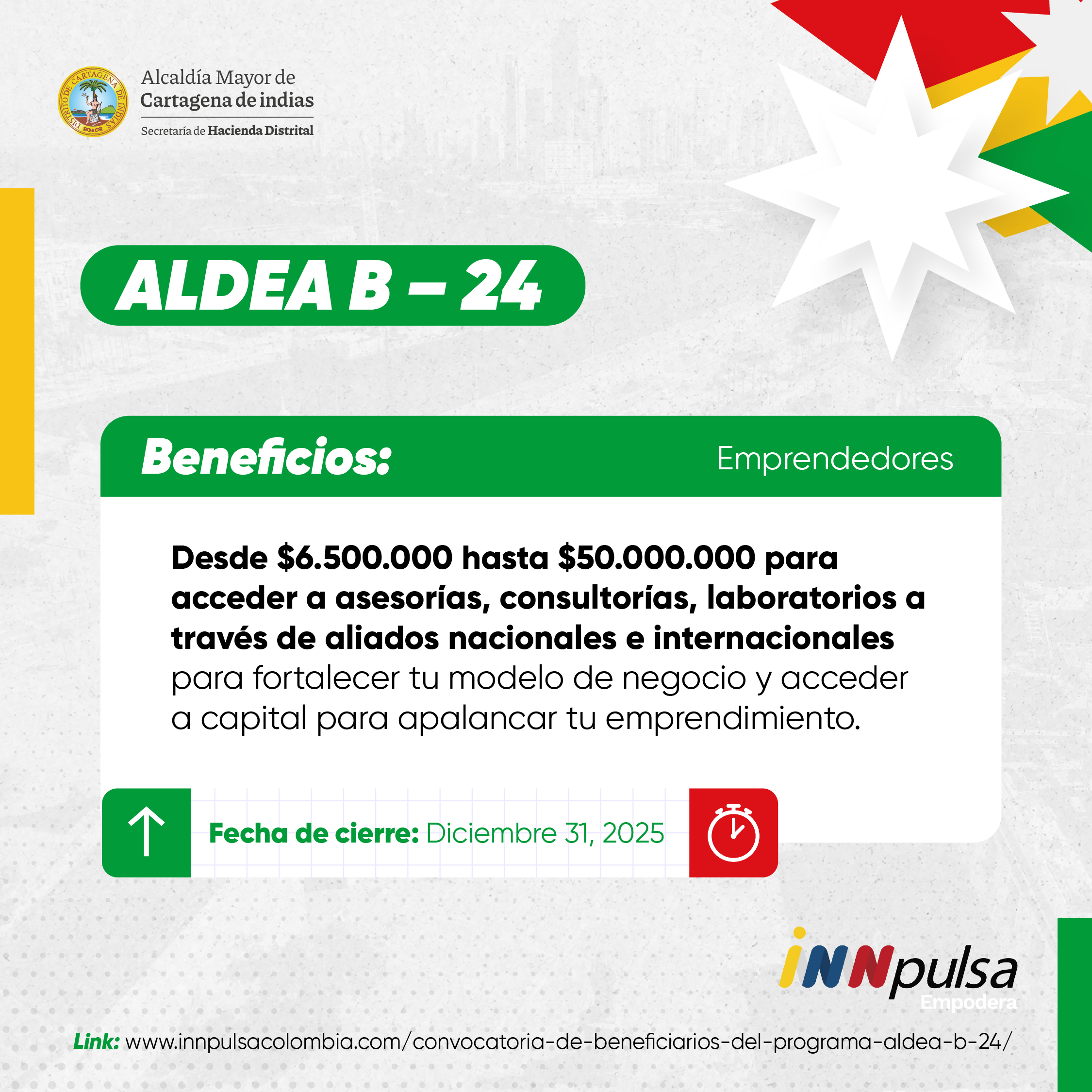 Convocatoria ALDEA B-24