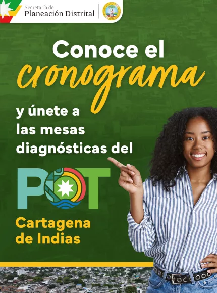 Conoce el cronograma del POT