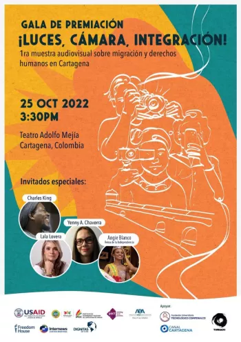 Esta actividad representó el acto central de la Muestra Audiovisual sobre Migración y Derechos