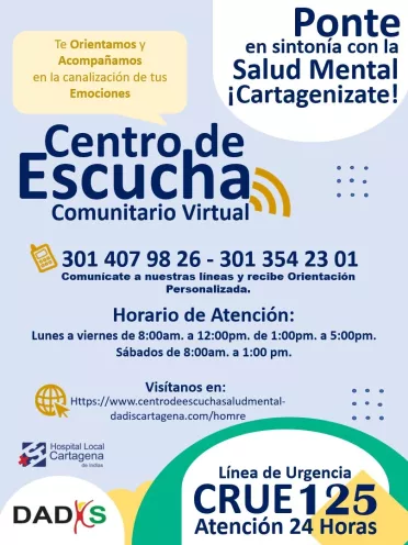 "La salud mental es una prioridad, haz tu parte".