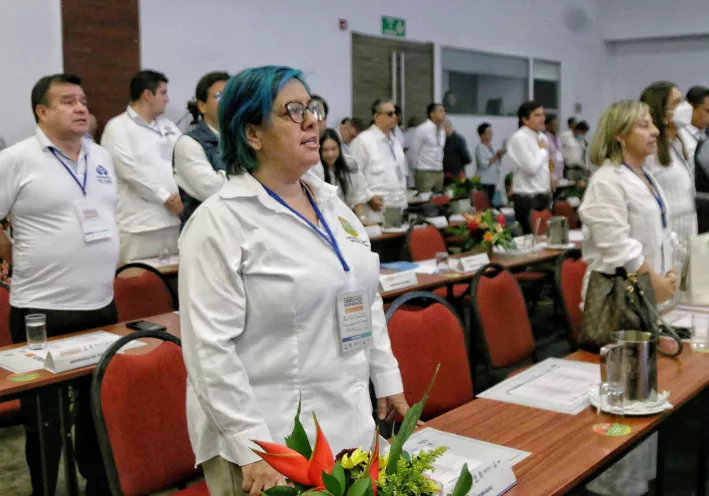 La secretaria del Interior y Convivencia Ciudadana, Ana María González Forero