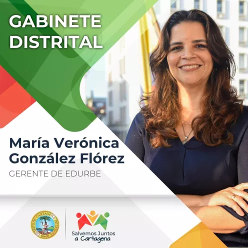 María Verónica González Flórez, nueva gerente de Edurbe
