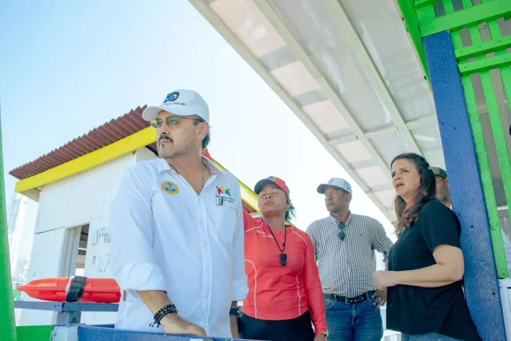 visita de inspección y verificación en las obras que adelanta Distriseguridad