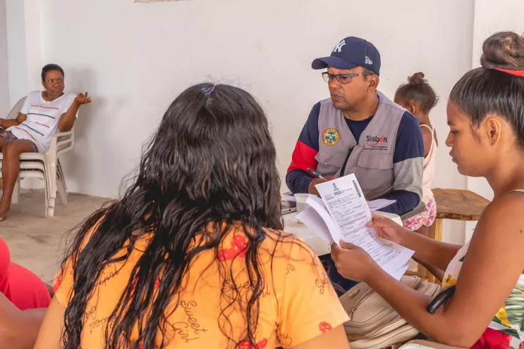 Más de 20 mil personas que habitan en la zona insular se encuentran en la base de datos del Sisbén IV.