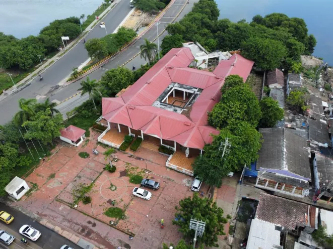 La estructura es propiedad del Distrito de Cartagena