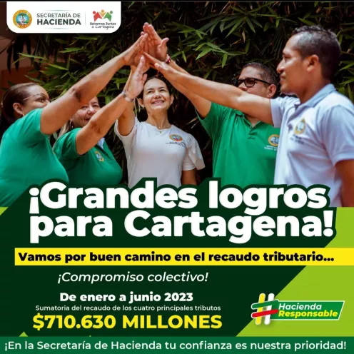 Entre enero y junio de este 2023, se alcanzó el 83% de cumplimiento del presupuesto establecido