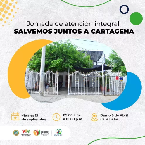 Atención integral “Salvemos Juntos a Cartagena” 