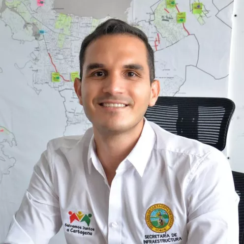 Secretario de Infraestructura, Luis Villadiego Cárcamo