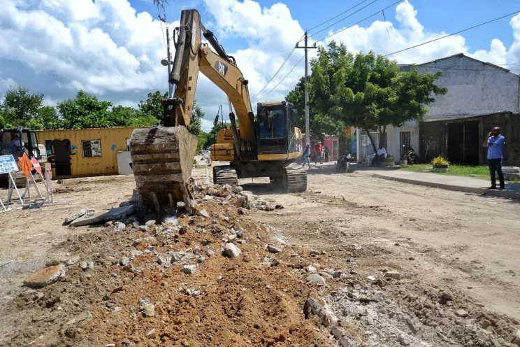 obras de rehabilitación de la malla vial en su FASE IV