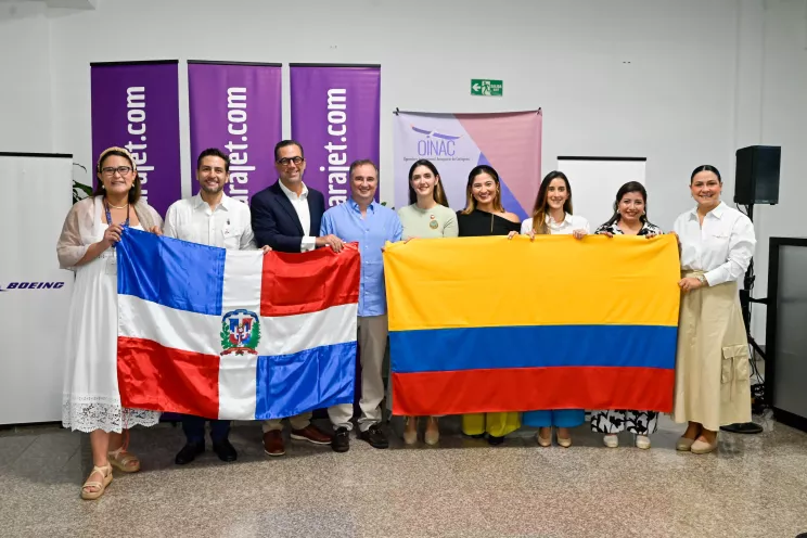 Cartagena fortalece su conectividad aérea con vuelo directo a Punta Cana, con Arajet