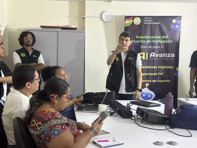 La Alcaldía de Cartagena, a través de OAI Avanza, fortalece la infraestructura tecnológica en la Secretaría de Planeación