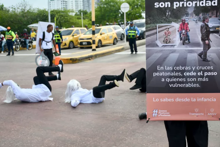 Día mundial del peatón 