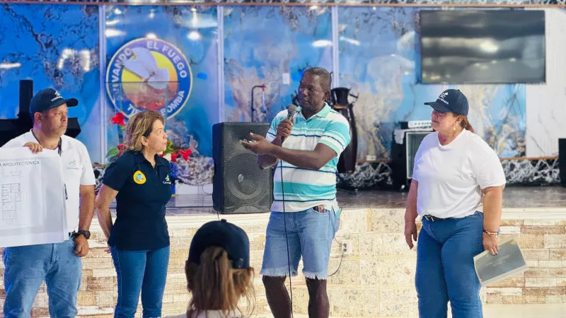 Distrito avanza en el cumplimiento de acuerdos de consulta previa en Tierra Bomba