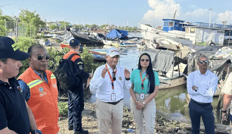 Visita técnica a la Ciénaga de Las Quintas para definir acciones de recuperación ambiental