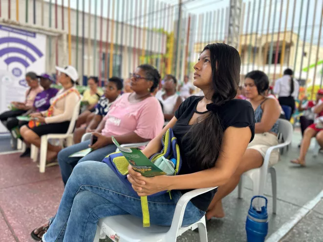 imagen inauguración de zona wifi bruselas y san fernando