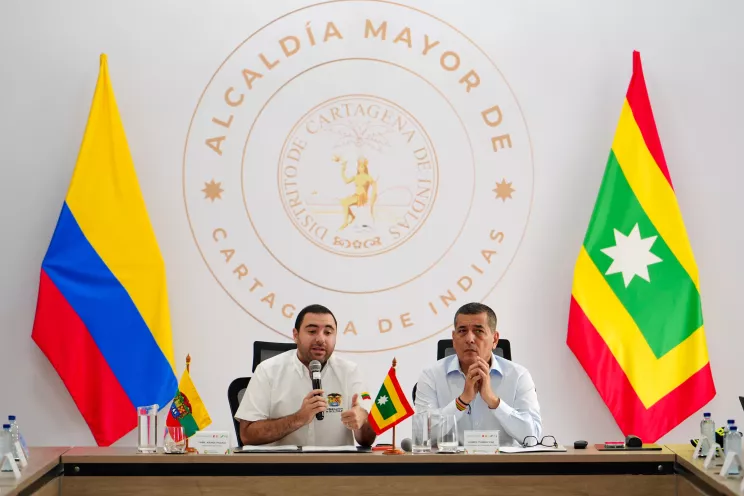 ALCALDE TURBAY Y GOBERNADOR ARANA