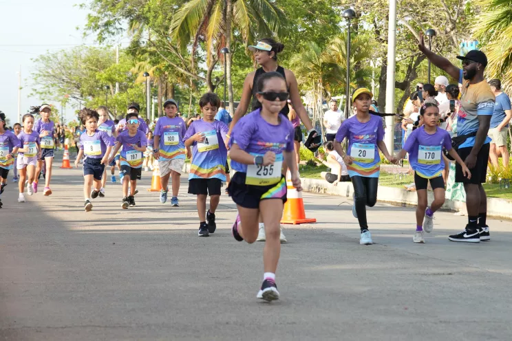 Media maratón kids