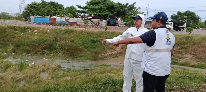 Visita de vigilancia y monitoreo al canal Chiamaria del Pozón