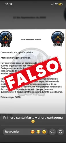 Noticia falso