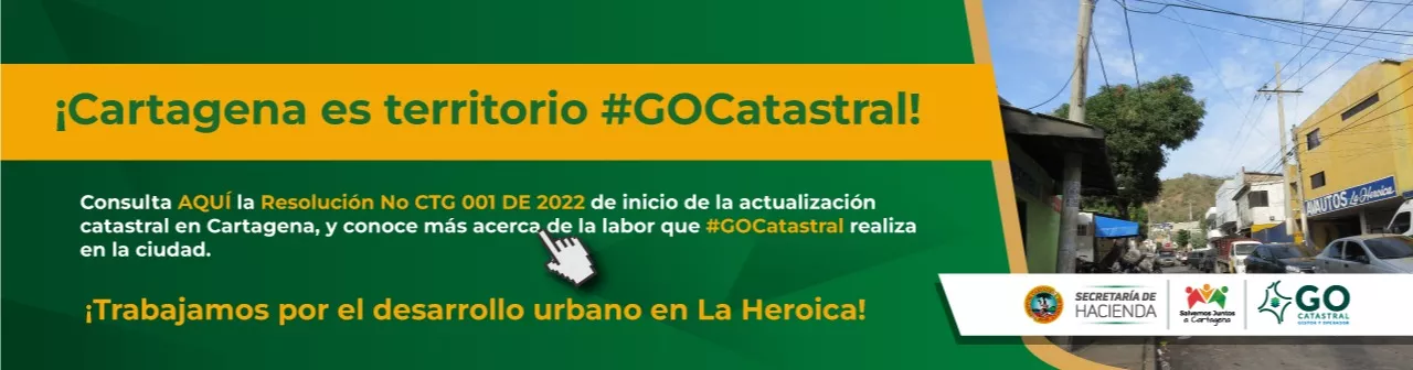 Cartagena es territorio GoCatastral