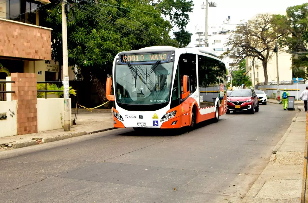 Atención: desvío en la ruta C001 de Transcaribe