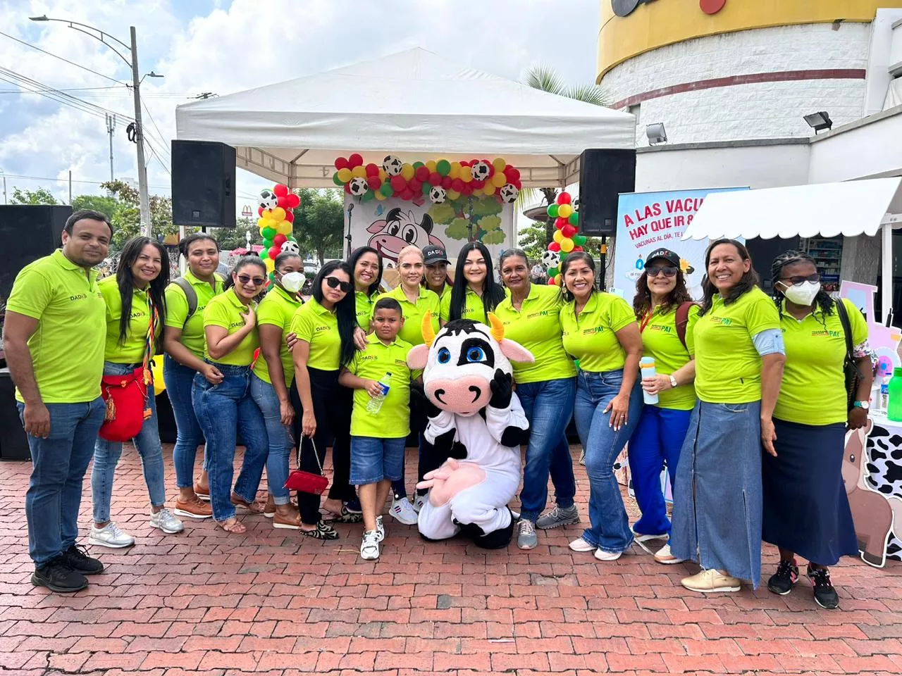 Jornada Nacional de Vacunación de niños y niñas en el Distrito de Cartagena.