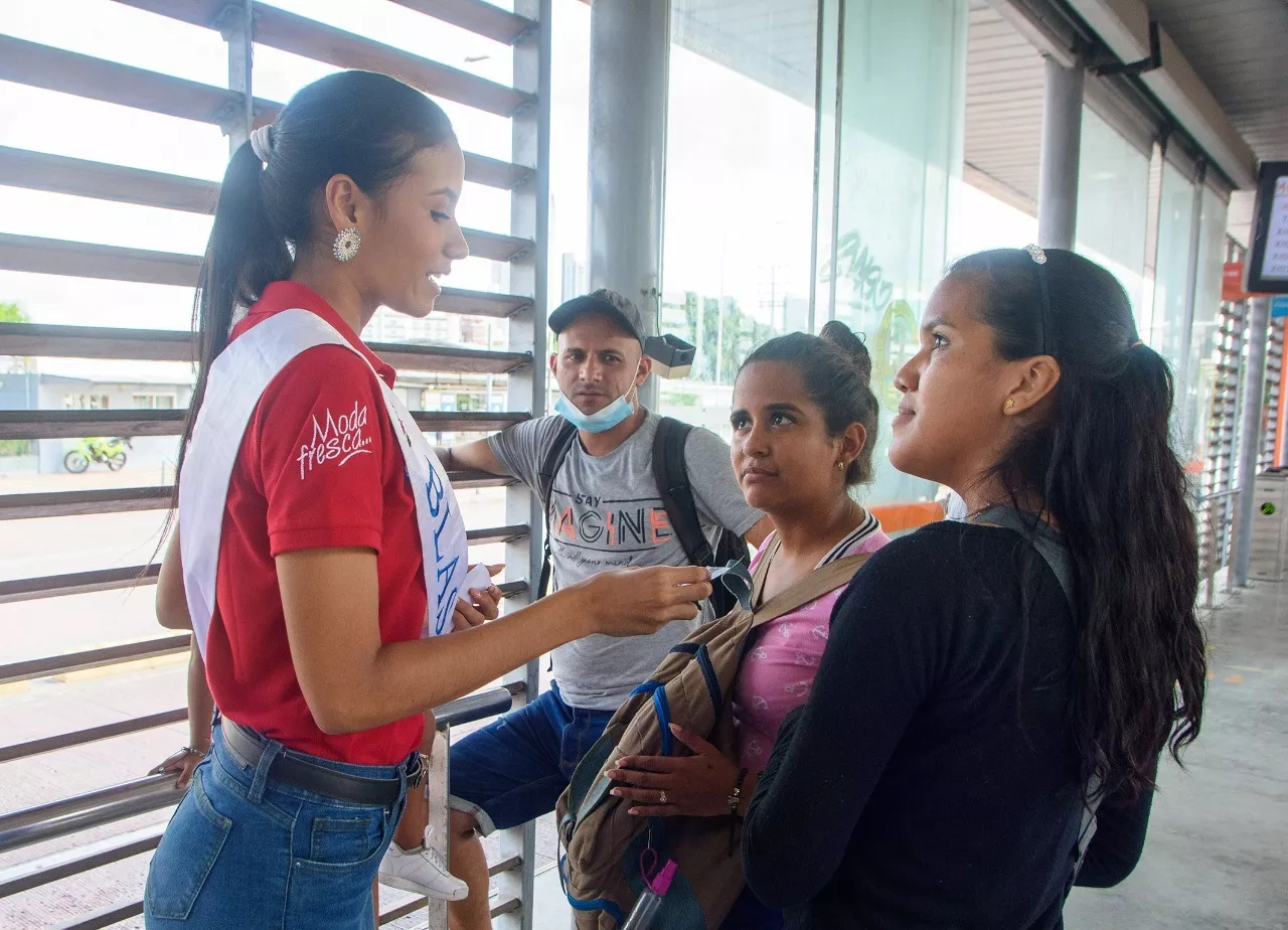 Las candidatas recibieron una capacitación en manual del usuario y buen uso del sistema