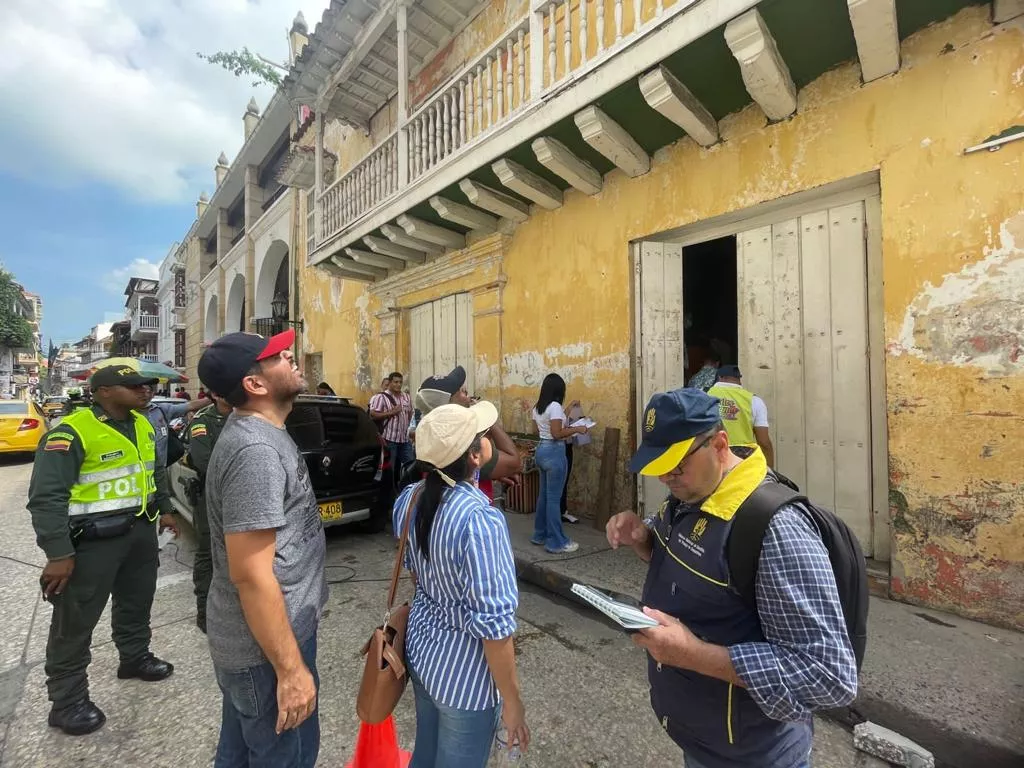 Durante el recorrido fueron suspendidas cuatro obras