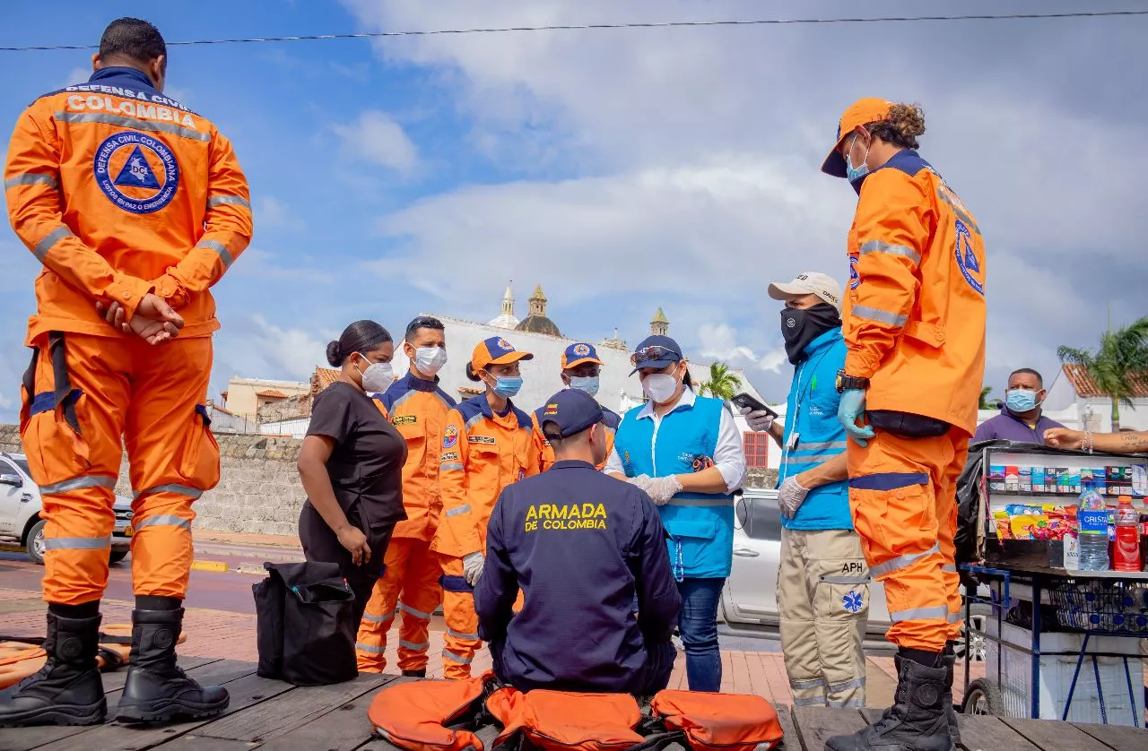 Se realizó un simulacro para determinar la capacidad de respuesta de las autoridades