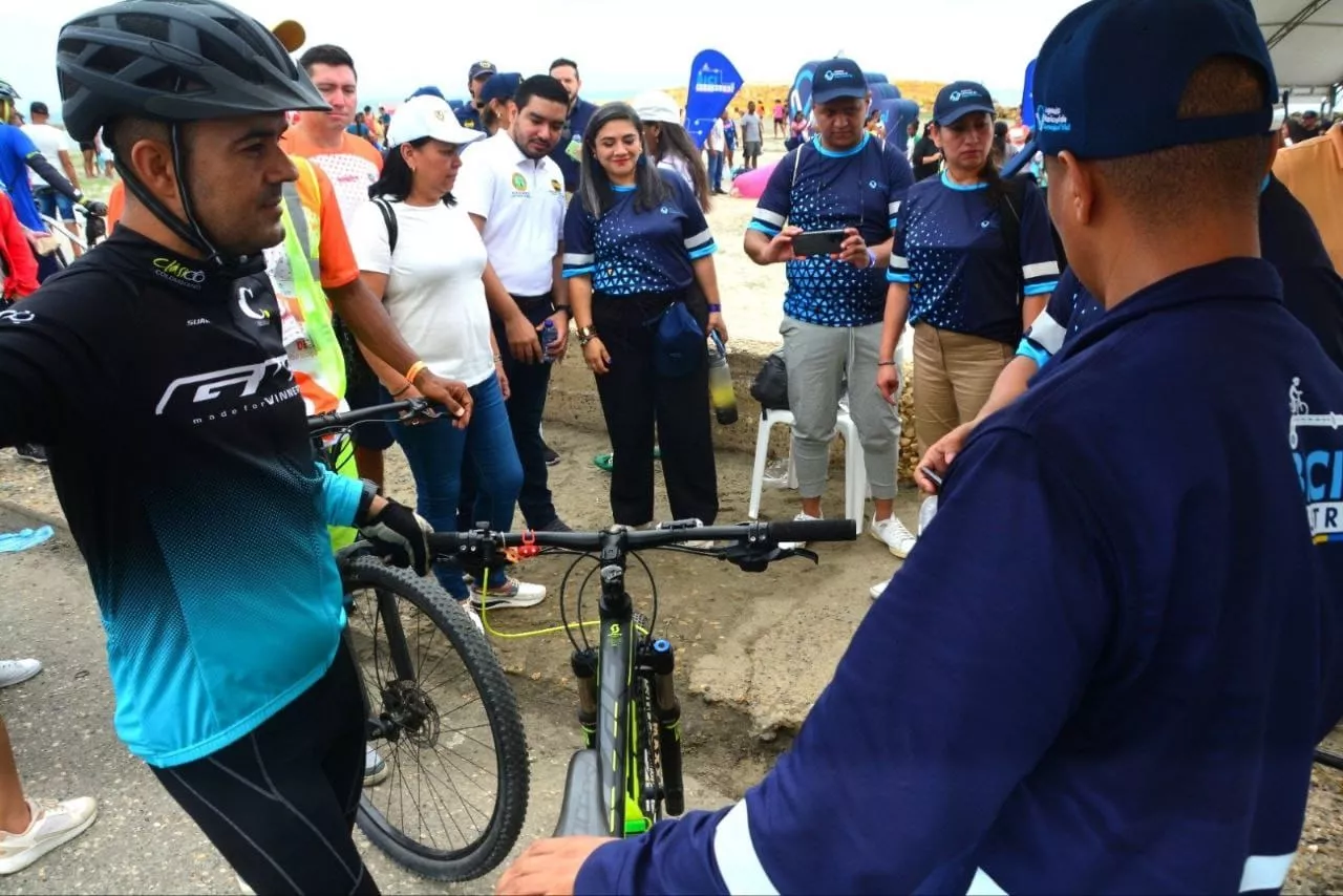 En la ciclovía dominical