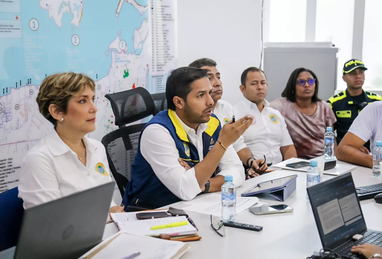 Daniel Vargas en Consejo Distrital de Gestión de Riesgo