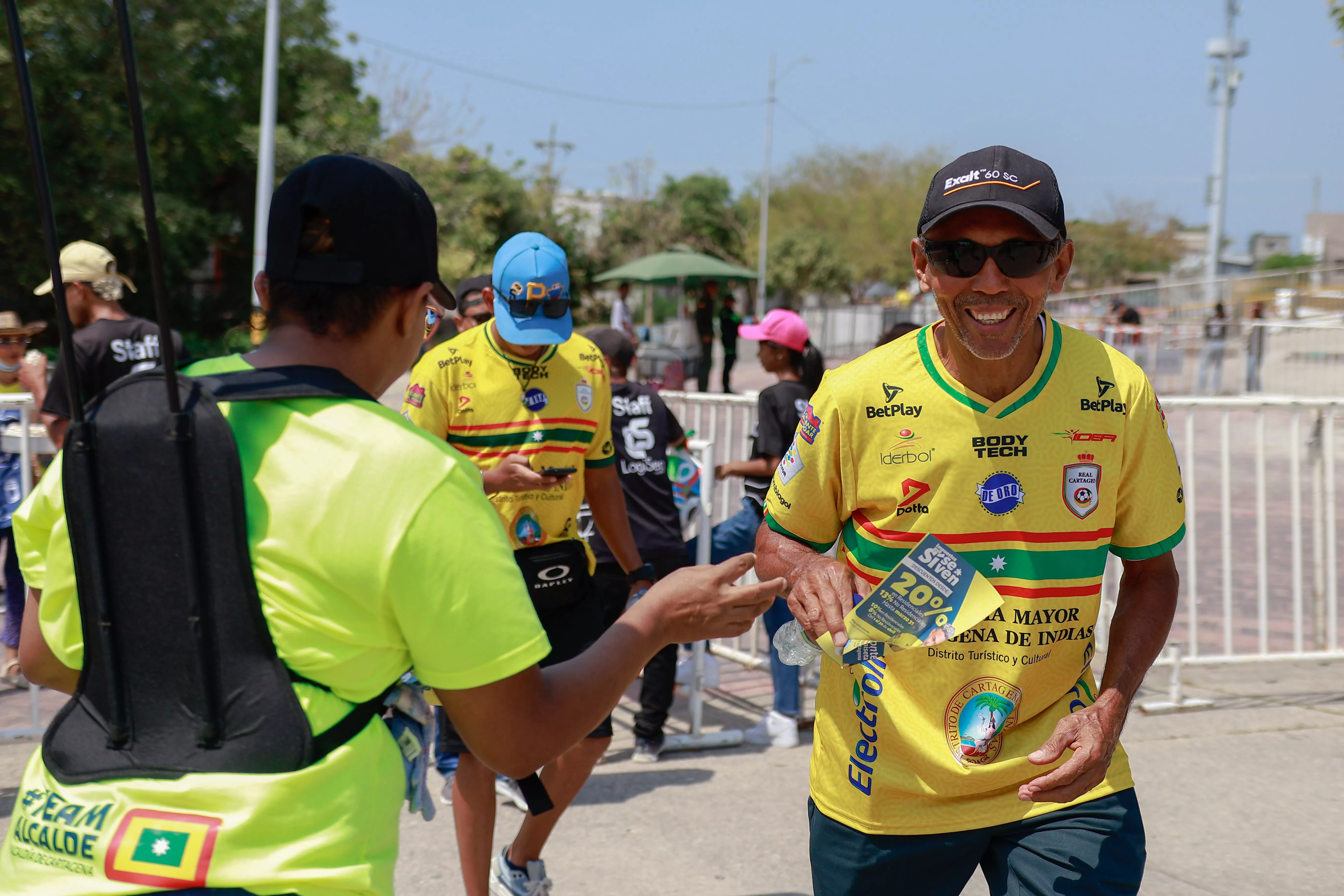 Toma del estadio Jaime Morón "Impuestos que si se ven"