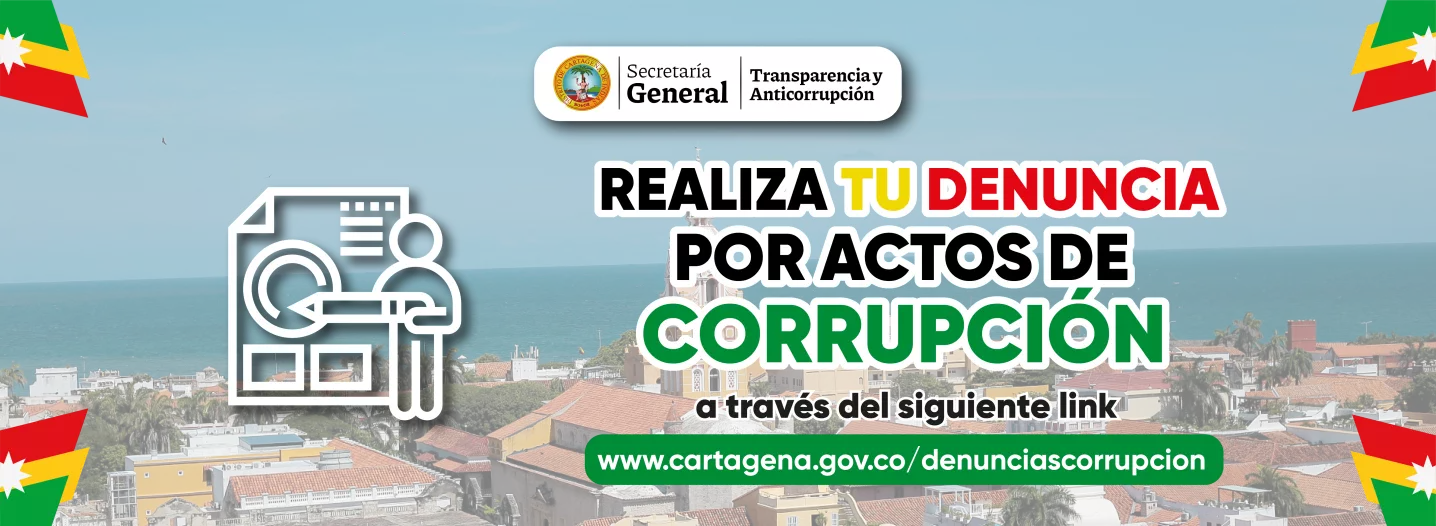 Realiza tu denuncia por actos de corrupción 