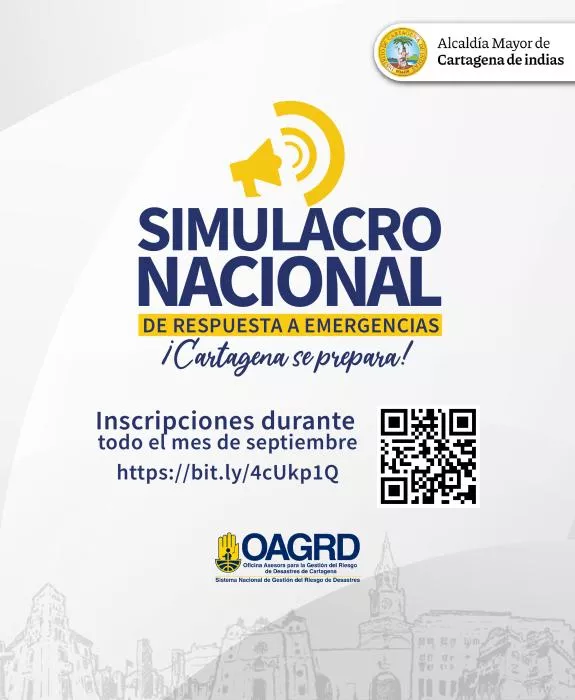 Simulacro Nacional 2024 Cartagena