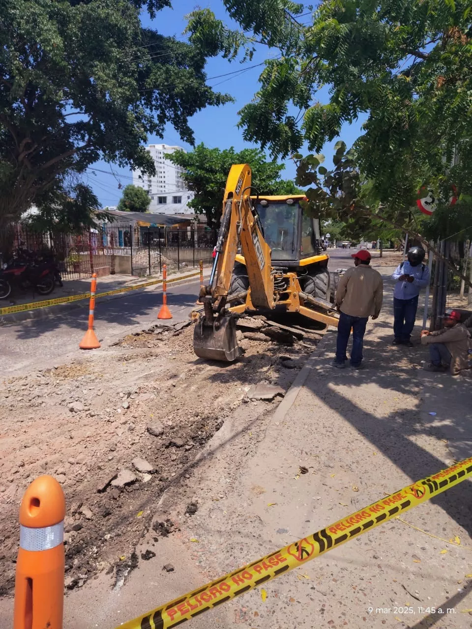 Obras de vías 