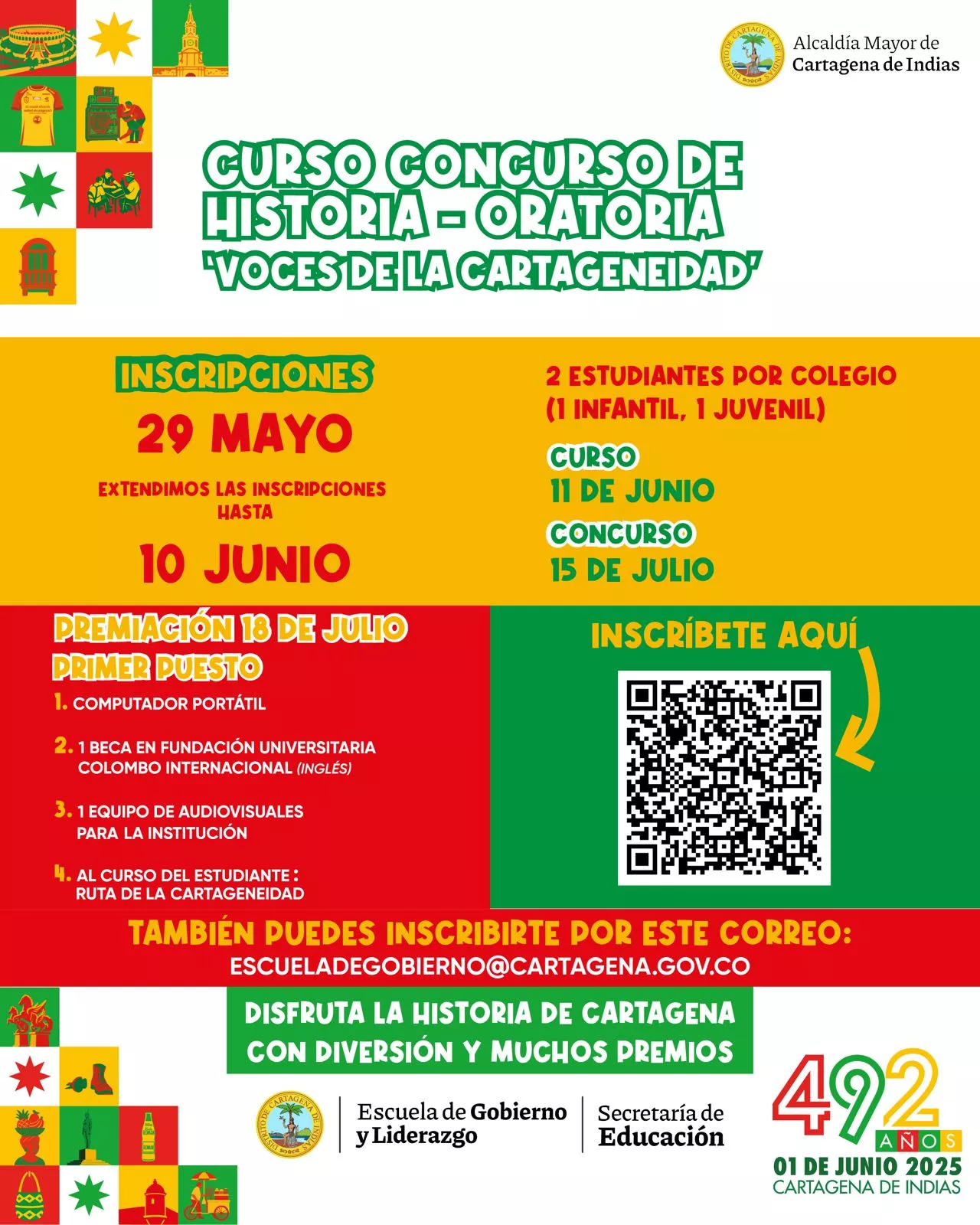 Curso Concurso Voces de la Cartageneidad