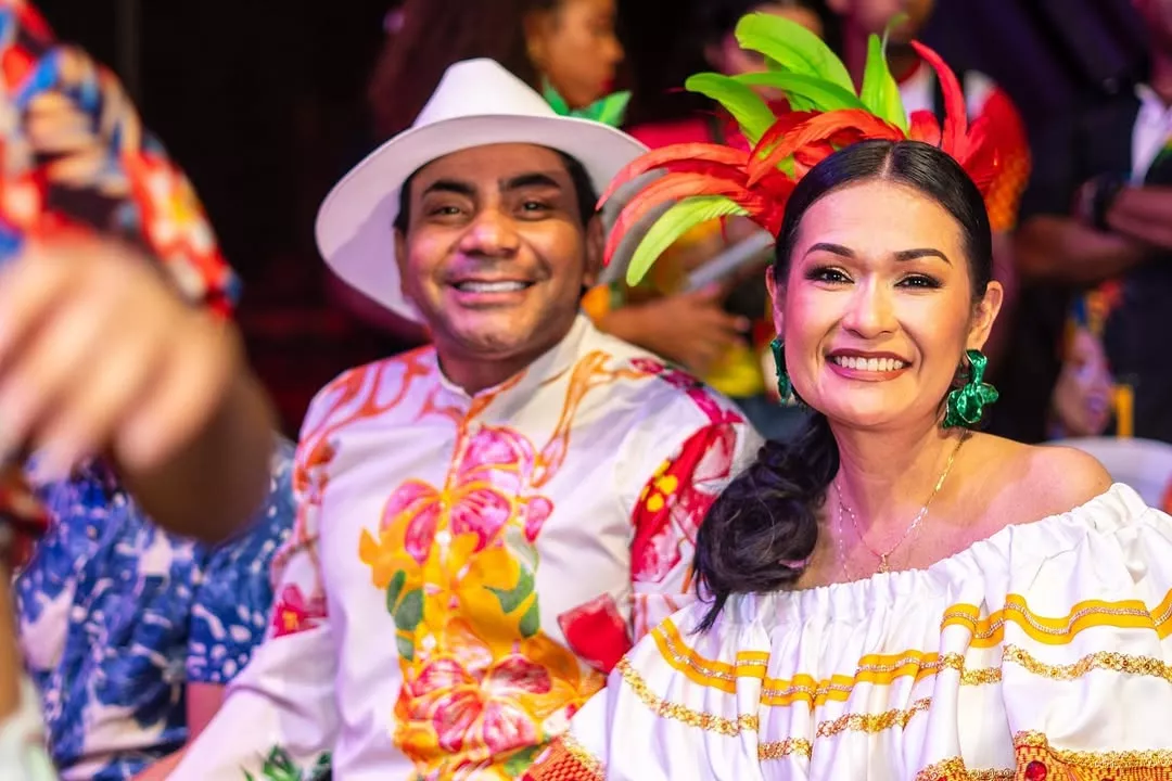 El director de la Escuela de Gobierno y Liderazgo , Robinson Casarrubia participó en el primer preludio de la localidad Histórica y del Caribe Norte en la plaza de Canapote.