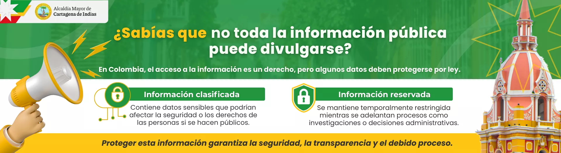 Sabías que no toda la información pública puede divulgarse