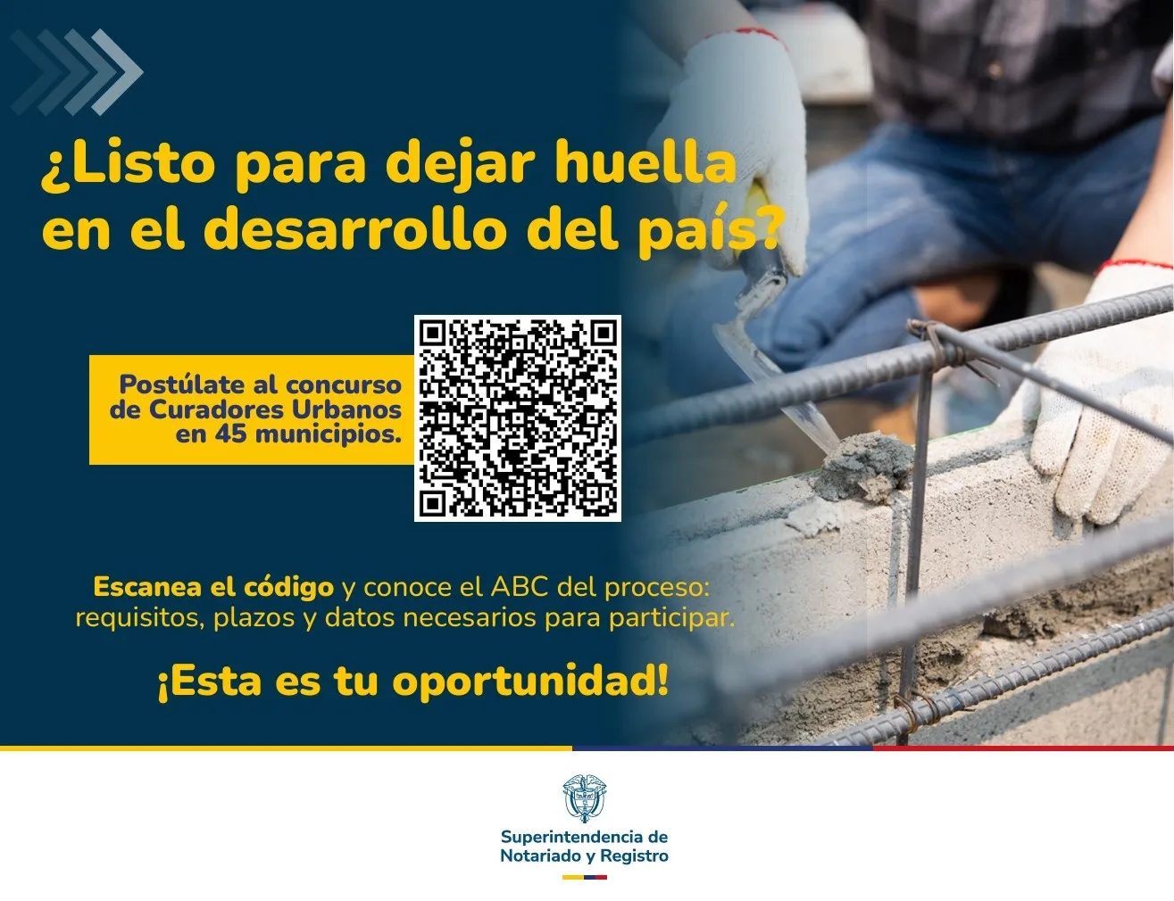  Convocatoria de méritos para la designación de Curadores Urbanos en el distrito de Cartagena