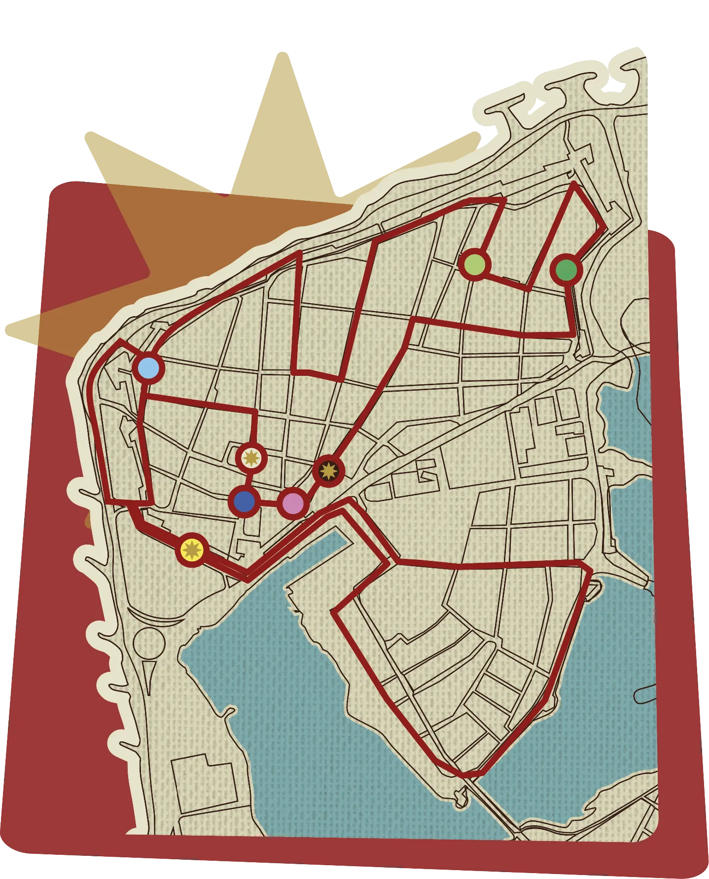 Imagen mapa Carrozas eléctricos. 