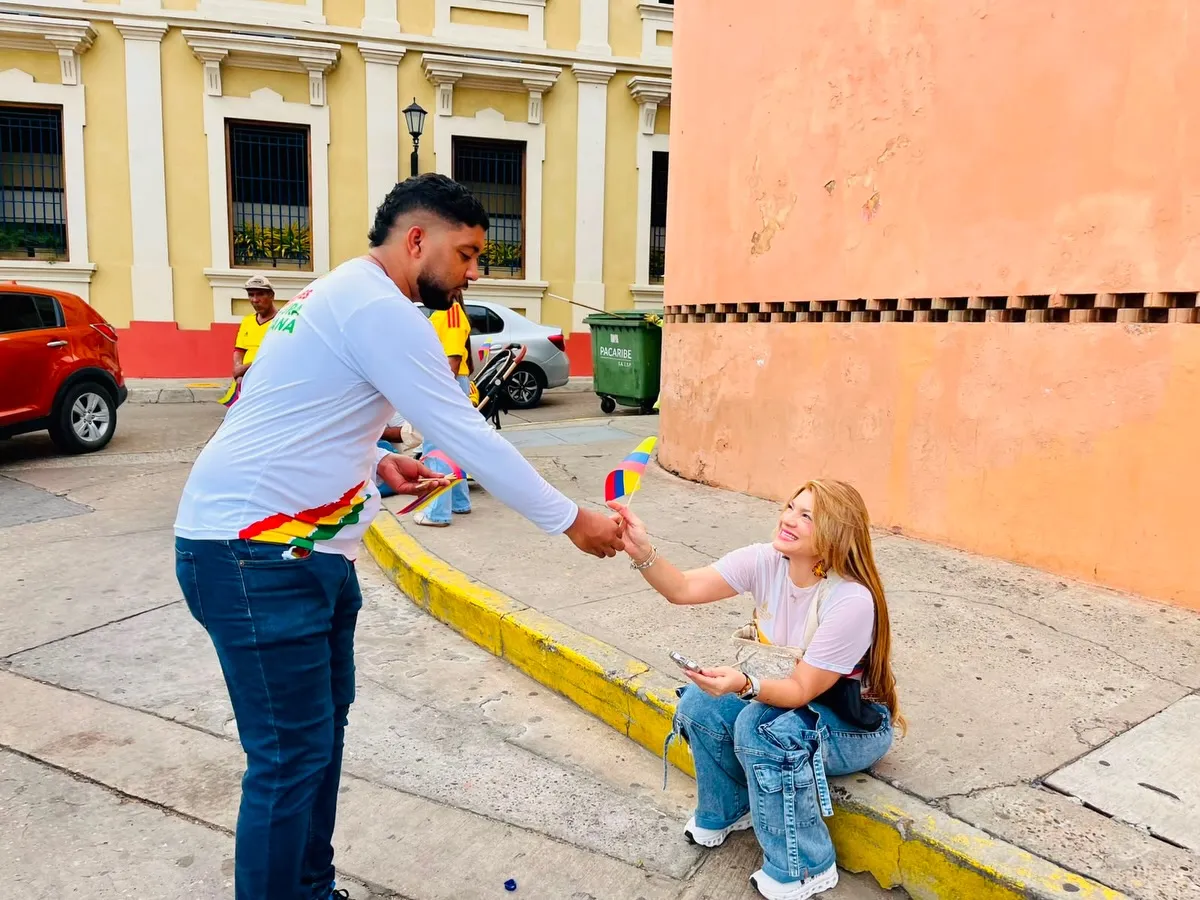 Desfile conmemorativo del Día de la Independencia de Colombia