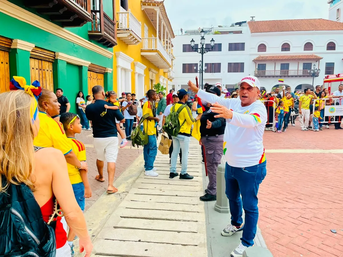 Desfile conmemorativo del Día de la Independencia de Colombia