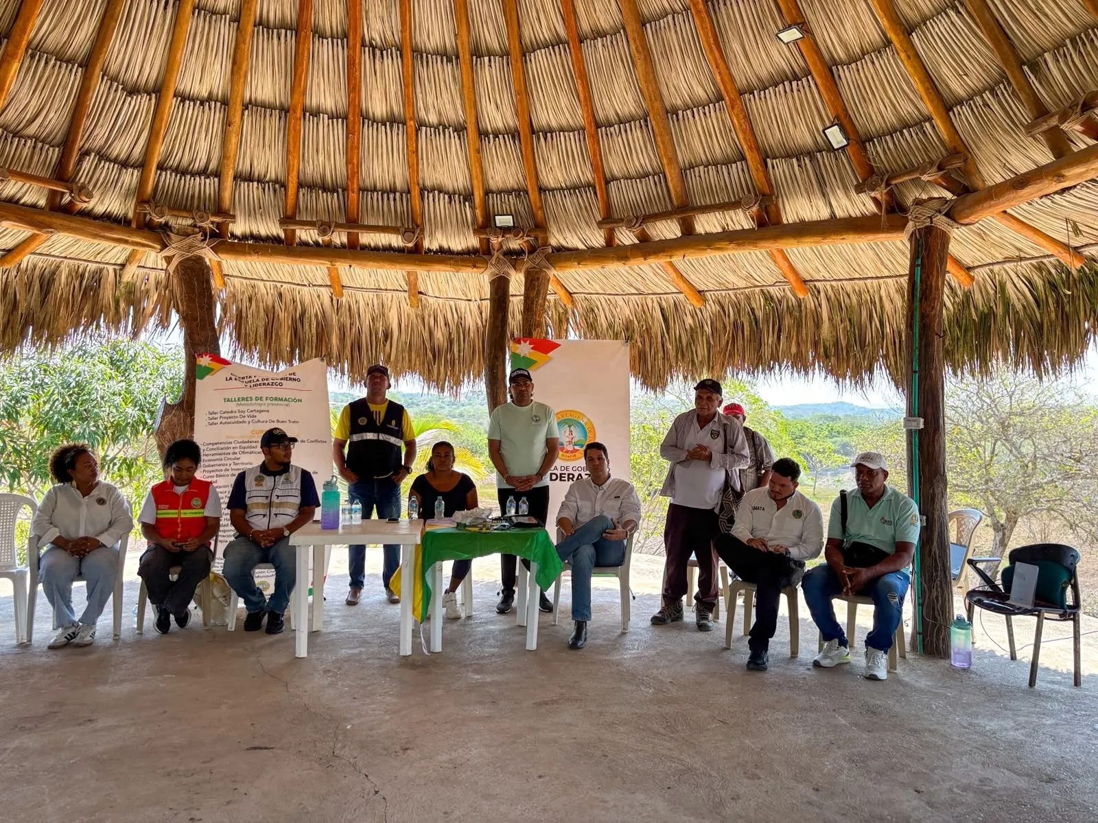La Alcaldía Mayor de Cartagena fortalece la participación ciudadana mediante espacios de diálogo directo en el corregimiento de Arroyo de Piedra, vereda Púa