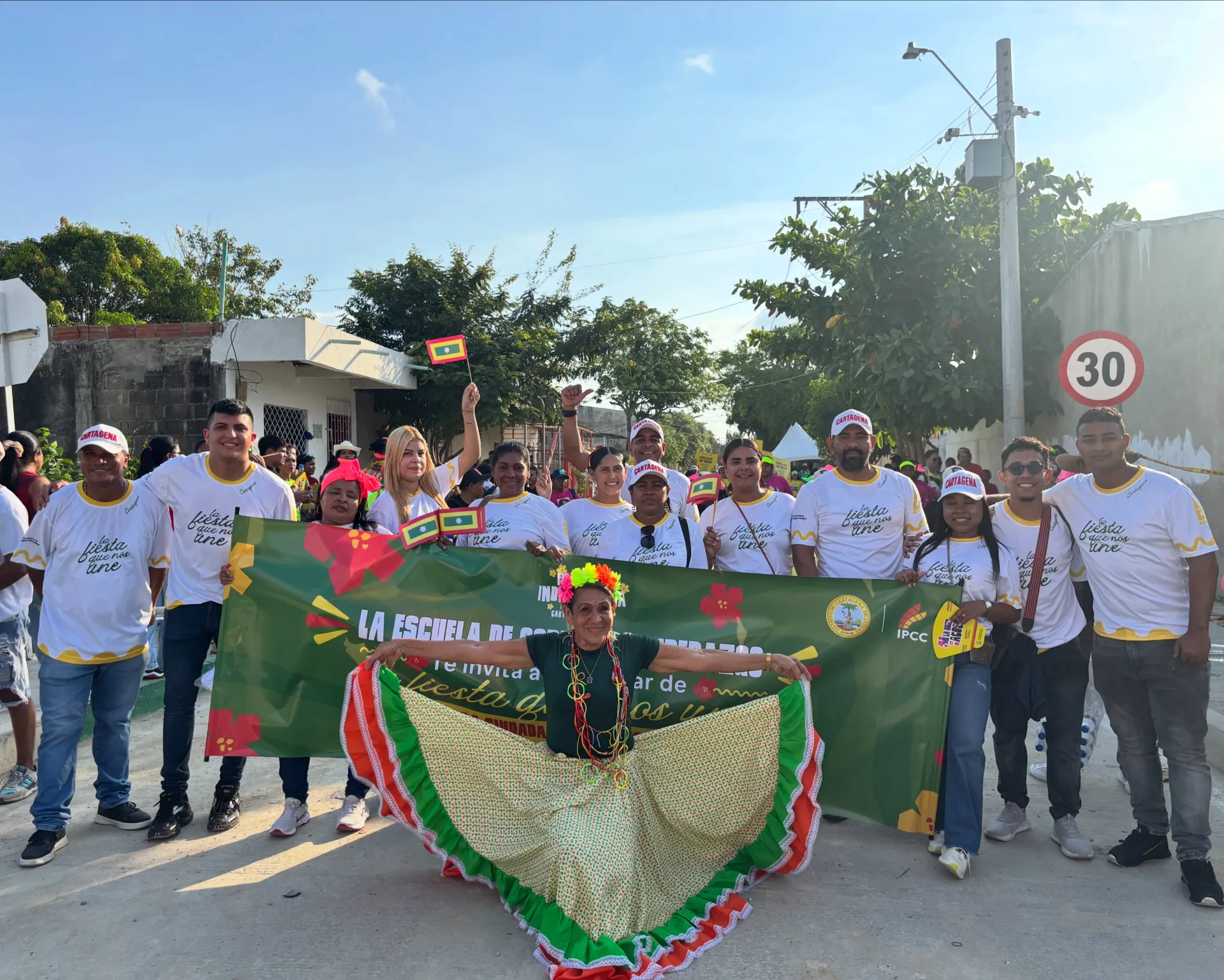 Preludio de las Fiestas de Independencia, para la Localidad de la Virgen y Turística